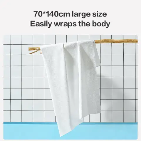 Ochama 5pcs - Disposable Bath Towels Thickened Portable Absorbent 【5pcs】Bath Towel Disposable Compressed TowelTravel Hotel Wash TowelTravel - 70*140mm