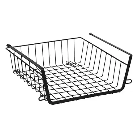 5Five Hanging Basket Shelf Under Table Storage Basket In-Cabinet Storage Basket - Size S