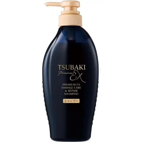 Shiseido Tsubaki Premium EX Damage Care Shampoo 450ml Luxurious Black Ion Shampoo