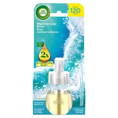 Airwick Duftstecker Nachfüller Mediterrane Brise