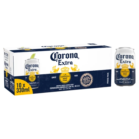 Corona Extra 4.5% ABV 10 x 330 ml