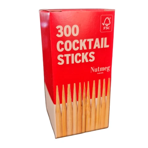 Jena Wooden Cocktail Sticks 300 Pack