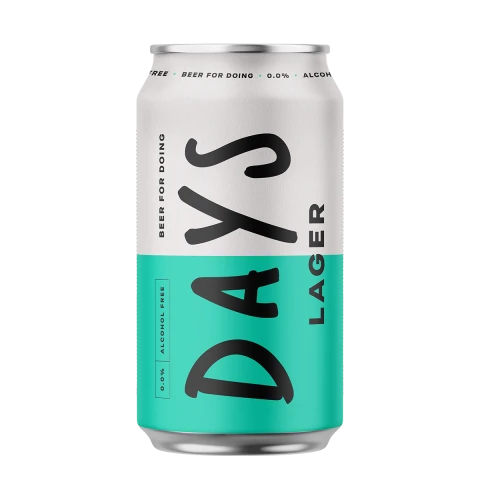 Days 0.0% Alcohol Free Lager 330ml Can