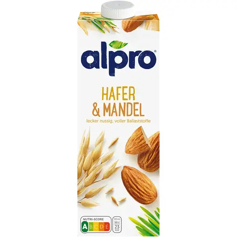Alpro Hafer & Mandel  1 l X 8