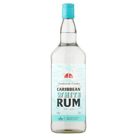 Morrisons Caribbean White Rum 1L