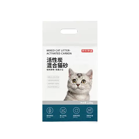 J.ZAO Activated Carbon Mixed Deodorizing Cat Litter, 2.6kg x 4