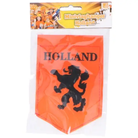 Mini vlaggetjes with zuignap Netherlands Koningsdag sfeer UEFA sfeer