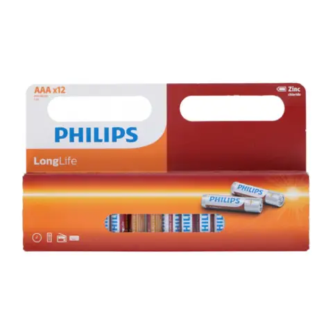 Philips Batterij (12) R03/AAA