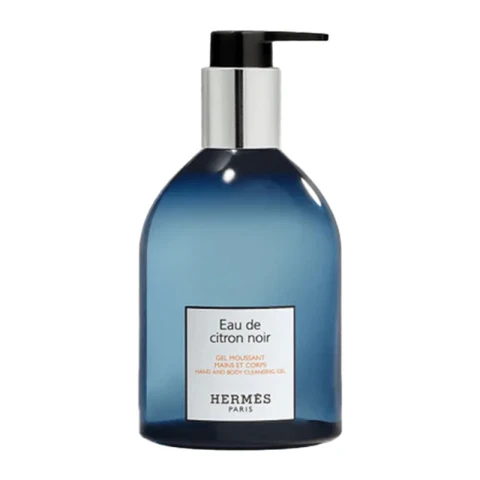Hermes Black Lemon Hand & Body Gel 300ml White Box