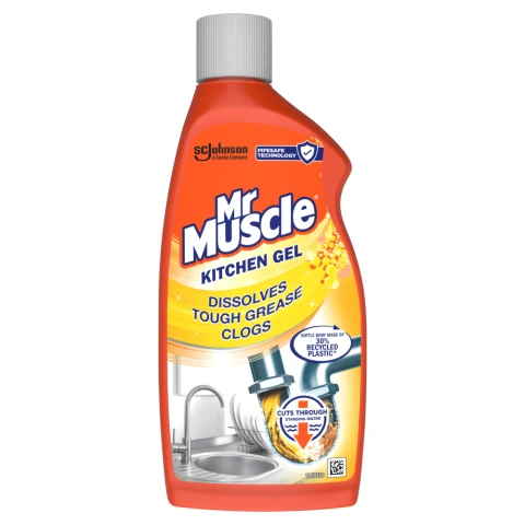 Mr Muscle Gel Kitchen Sink & Drain Unblocker 500ml