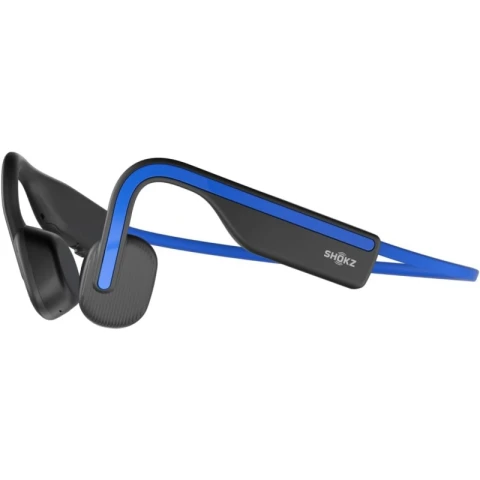 SHOKZ OpenMove S661 Bone Conduction Earphones for Running and Workout, Open-Ear, 6H Playtime, IP55 Waterproof  - Blue (HK Version)