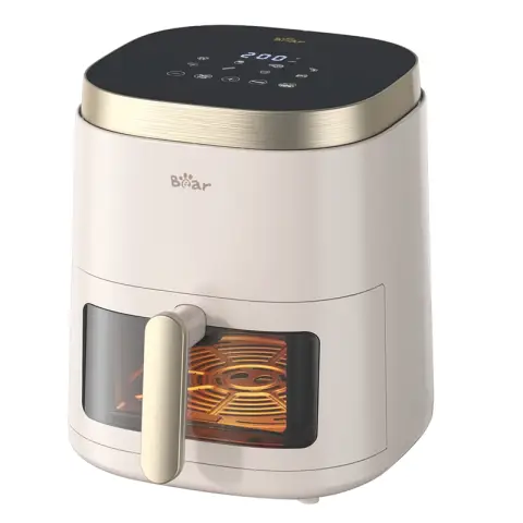 Bear Air Fryer QZG-F15E3 5L Easy View Smart Digital Touchscreen Spülmaschinenfest & Antihaft-Korb