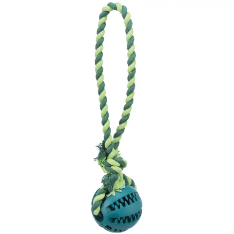 Jollypaw by Trixie Touw met Mintfresh Bal, natuurrubber, ø 7 × 24 cm