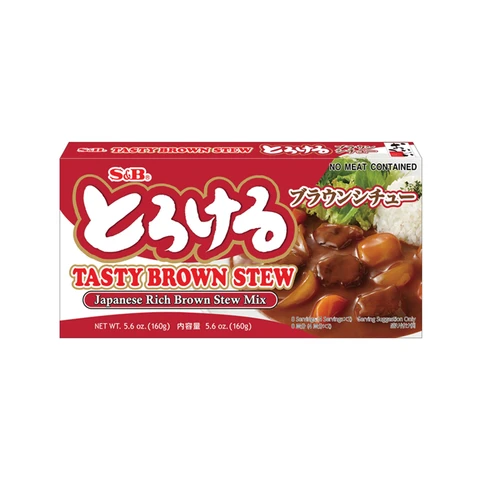 S&B Tasty Brown Stew Mix 160g