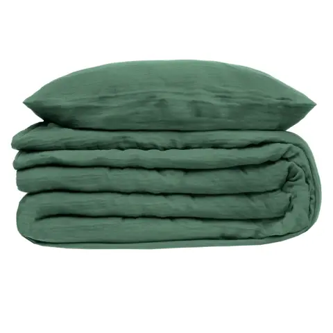 Parure de lit double gaze céladon 240x220cm