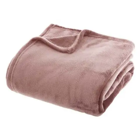 Pink Flannel Blanket - 180x230cm