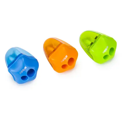 M&G Starfish Double Holes Pencil Sharpener Color random