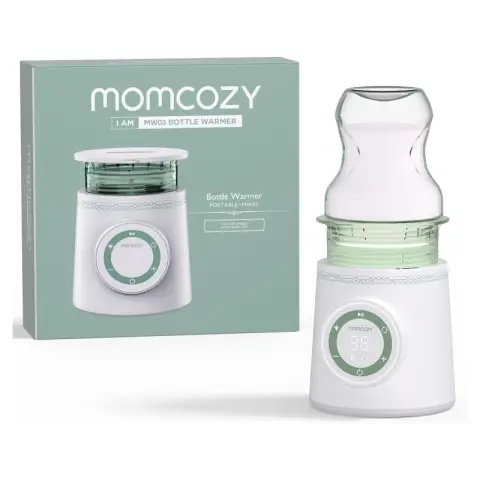 Momcozy Outings Series Bottle Warmer, Dual Leak-Proof, USB Rechargeable, Multi-Brand Compatibility
