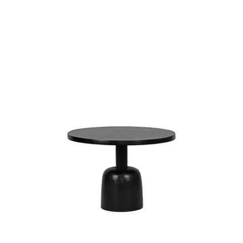 LABEL51 Side Table Wink - Black - Metal