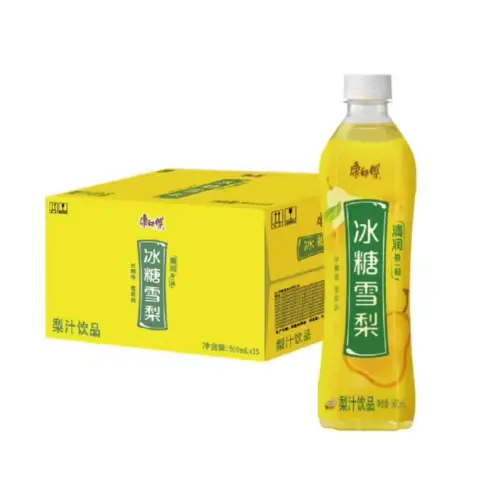 Master Kong Rock Sugar Snow Pear Drink 500ml 康师傅冰糖雪梨 500ml