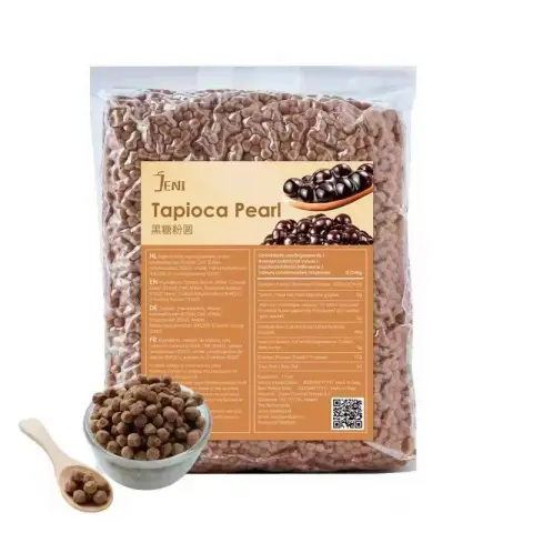 JENI Tapioca Pearls – 1 x 3kg (Commercial packaging) Tapioca Pearls – 1 x 3 kg (Commercial packaging)