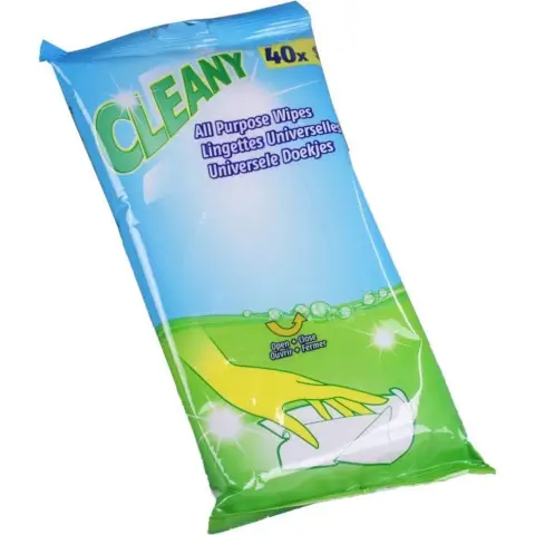 All purpose wet wipes 40 pcs