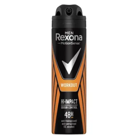 Rexona Deospray Men - Workout HI-Impact 150 ml. NL/FR