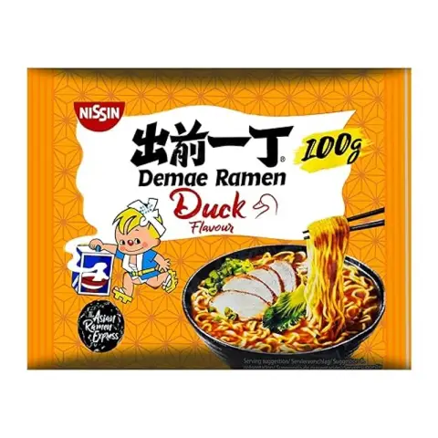 Nissin Instant Demae Ramen Nudeln Ente, 100g