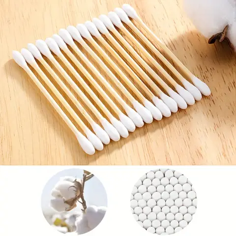 100 Cotton Swabs, Cotton Swabs, Double Ended Cotton Swabs Baby Cotton Swabs