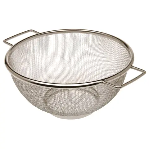 Excellent Houseware Colander Stainless Steel with 2 Handles 20.5 x 8 cm