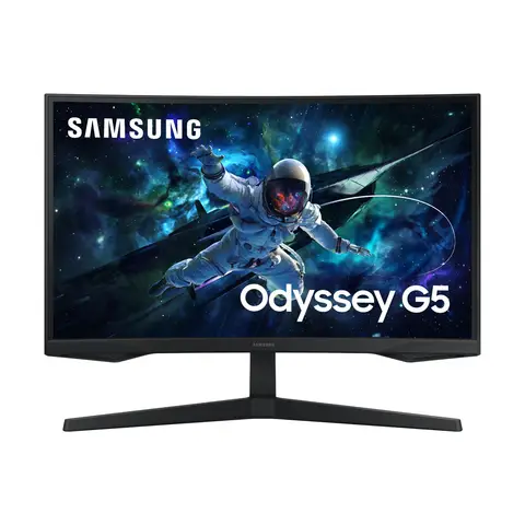 Samsung Odyssey G5 G55C gamingmonitor, 68,6 cm (27"), QHD, 165 Hz, LED, zwart