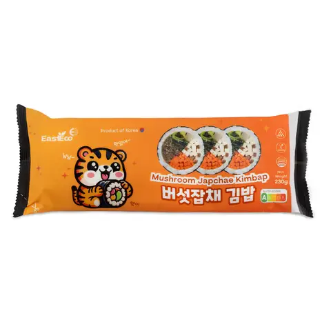 EastEco Kimbap Mushroom Japchae 230g Paddenstoel Japchae
