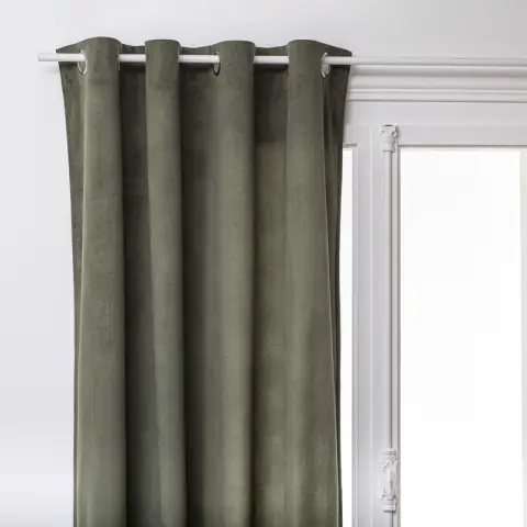 Lilou Khaki Curtain 140x260cm