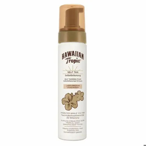 Hawaiian Tropic Sunless Tan Foam Light/Medium 200 ml