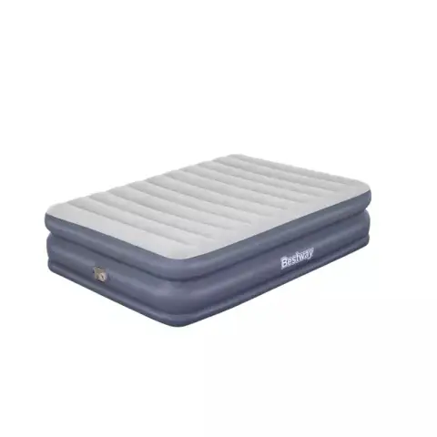 Bestway Lit gonflable Tritech™ Quadcomfort™ 2 places, 203 x 152 x 51 cm, pompe intégrée