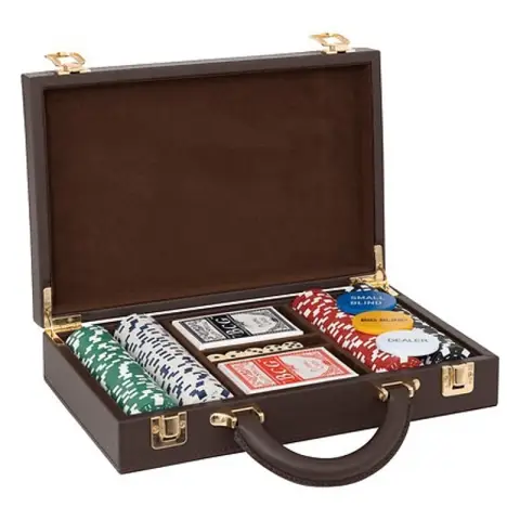 JULE POKER PU SPIEL 30X21X10