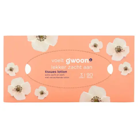 G'woon Lotion pour mouchoirs 3 épaisseurs