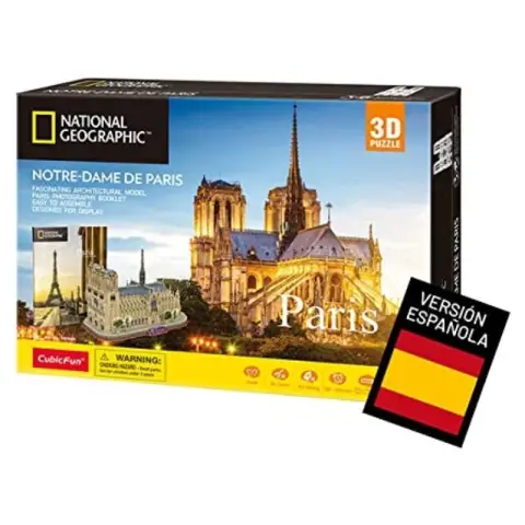 CUBIC FUN 3d Puzzle NG Notre Dame De Paris