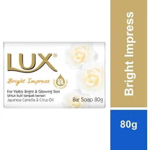 lux Seifenstück 80 g Bright Impress