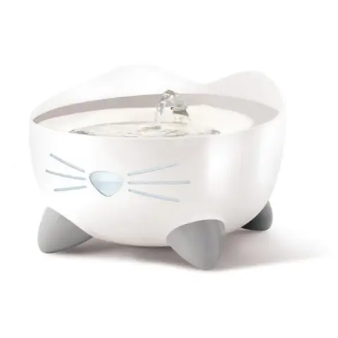 Catit Pixi Fountain Rvs - Kattendrinkbak - Ø20x16 cm Wit