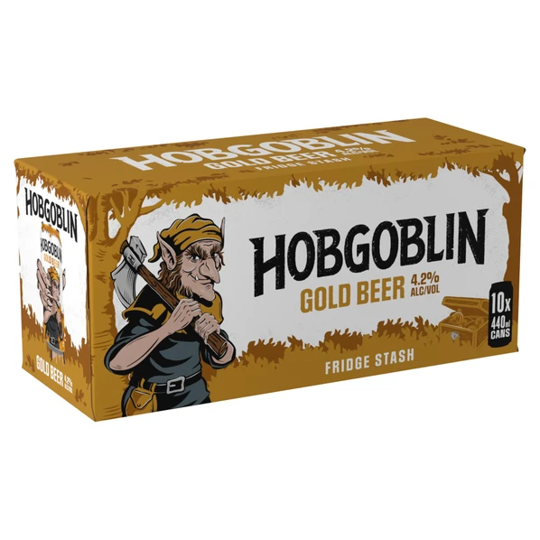 Beers Sale - Hobgoblin Gold 10 X 440ml (Dated 30/09