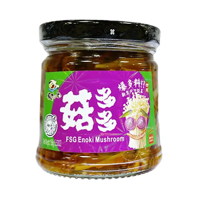 FSG Enoki Mushroom 飯掃光菇多多158g