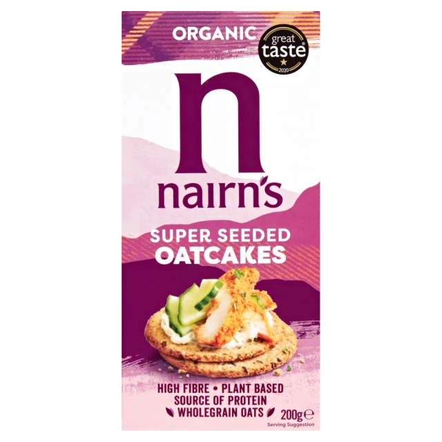 Nairns Superseed Organic Oatcakes 200g