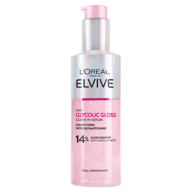 L'Oréal Paris Elvive Glycolic Gloss Leave-in Serum for Dull Hair 150ml