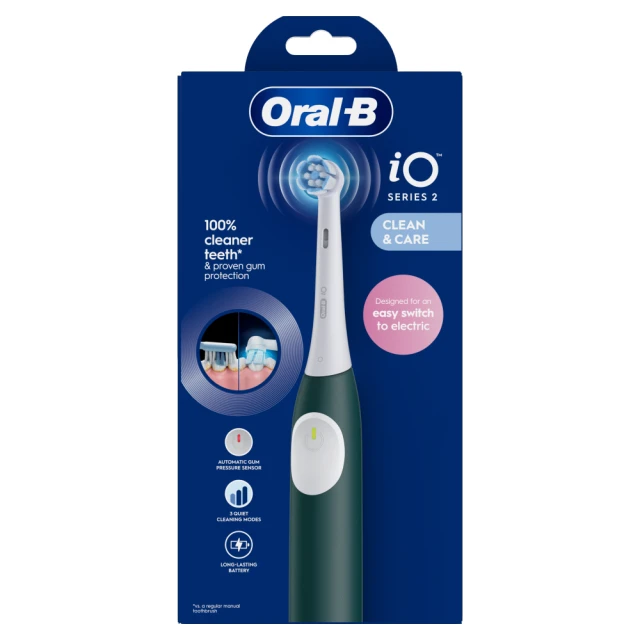 Oral-B iO2 Forest Green Electric Toothbrush