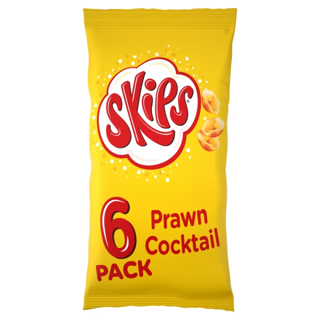 Skips 6 Tingly Prawn Cocktail 6 x 13 1g