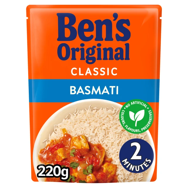 Ben's Original Basmati Rice 220g