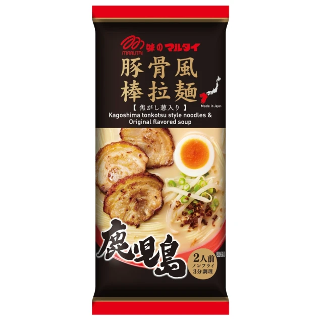 Marutai Kagoshima Ramen 187g/pack 丸太鹿兒島拉面 187g/pack