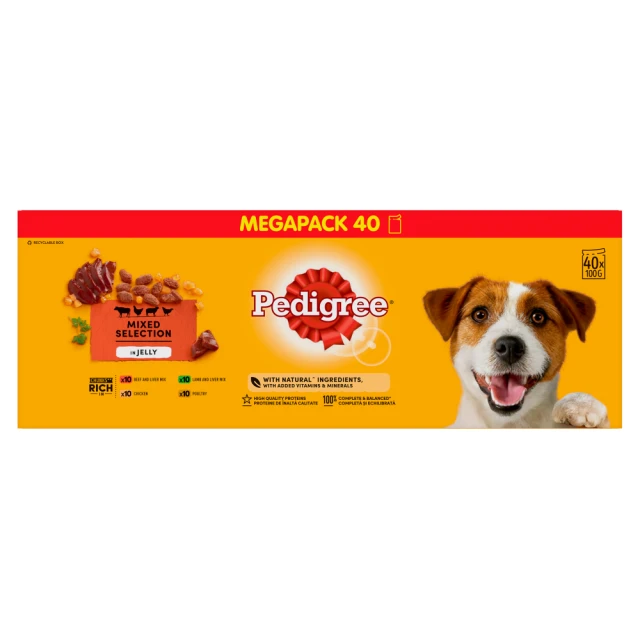 Pedigree Mixed Selection in Jelly 40 x 100g