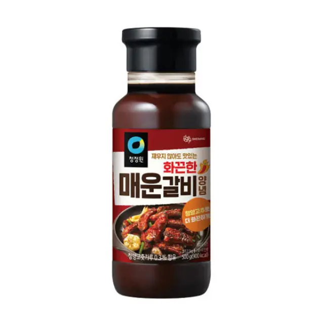 Korean Marinade (Hot&Spicy) For Rib 500g 猪骨烧烤腌汁（加辣）